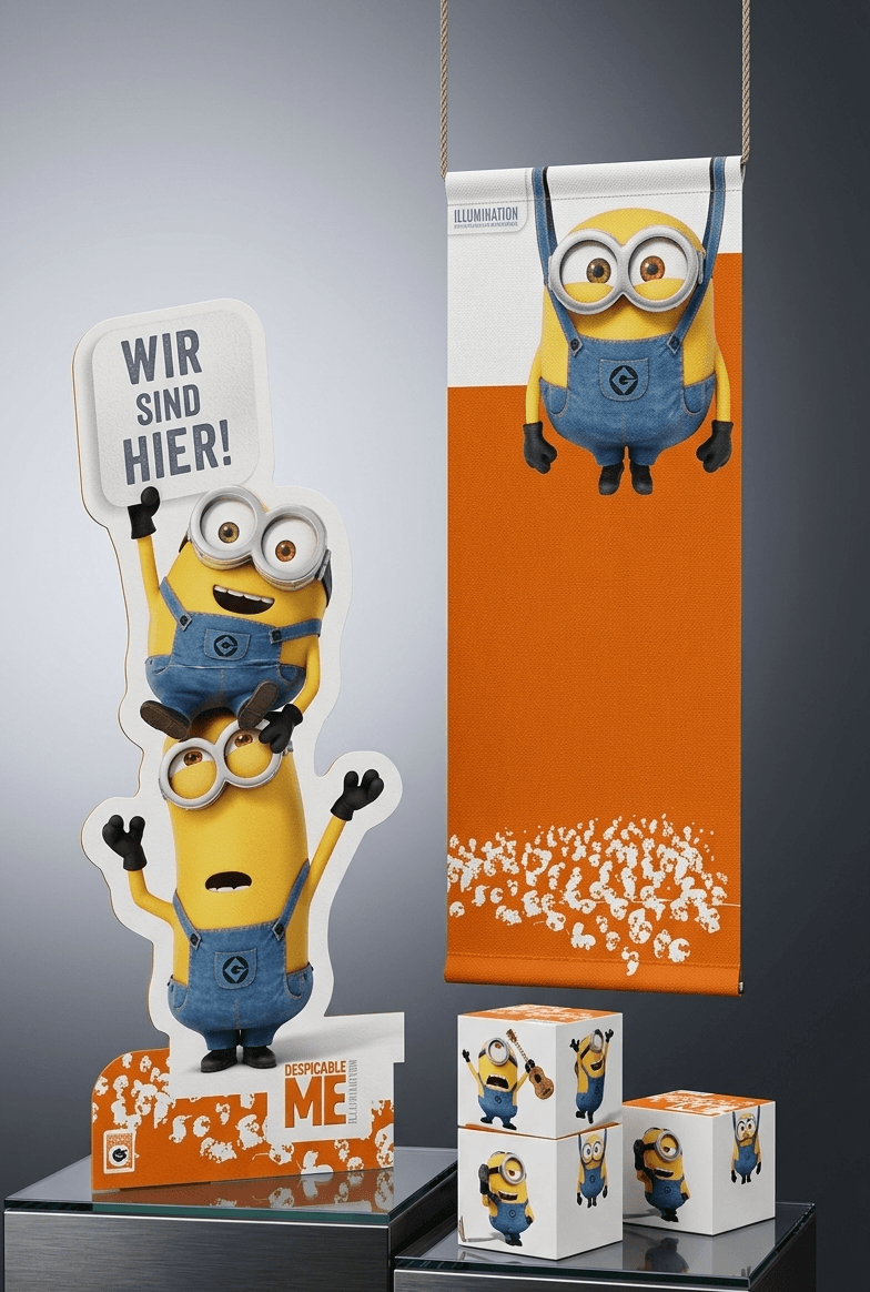 Minions POS-Aktivierung bei Müller Drogerie — Gorius Case Study